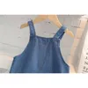 Kleidung Sets Nette Frühling Herbst Kinder Baumwolle Kleidung Baby Mädchen Anzug für nette Top Denim Hosen 2Pcs Sets aus Kid Mode Sets 230214