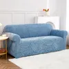 Chair Covers Jacquard Sofa For Living Room Polar Fleece Thick Solid Cover 1234 Seats Couch Corner Pet Slipcover Washable L Shape