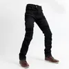 Jeans pour hommes moto Scooter hommes Motocross course cyclisme pantalons avec protecteurs équitation genou hanches