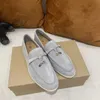 Desiner Loropiana Schuhe Online Damen-Bohnenschuhe Herrenschuhe Loafer Flache Absätze Neue Farben für Frühling und Sommer 92FL