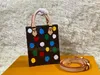 Infinity Dots Designer Tote: Small Cross-Body Phone Purse for Women - Luxe Shoulder Bag with Colorful Style - YK PETIT SAC PLAT M81867