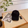 Kvinnors sommardesigner Ball Caps Men's Holiday Travel Black and White Letter Brodery Casquette