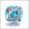 Gancos de ganchos variedades de shinestone fecho de peda￧o individual de 18 mm Bot￣o de zirc￣o de zirc￣o BK para snaps Diy Jewelry Gholdings Fornecedor DH0EU