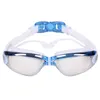 goggles Lunettes de natation lunettes de natation avec dioptries degré de myopie ceinture en Silicone lunettes sous-marines Anti-buée hommes acétate 230215