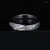 Обручальные кольца изящный женский белый кристалл тонкое кольцо простое серебряное цвет любовь к женщинам