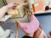 3a kvalitet mode rosa axelväska nya dukväskor handväskor metallkedja crossbody väska plånbok handväska väska plånböcker