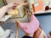 3A Qualidade Moda Bolsas Ombro Rosa Bolsas Cadeia de Metal Bolsa Crossbody carteira Bolsa Bolsa Carteiras Femininas Flip Cover Mensageiro Baga hobas