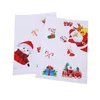 Wall Stickers Children's Creative Christmas Static Color Santa Claus Decorations Show Window Sticker