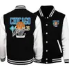 Men's Jackets Champs 23 Basketball Team American Retro Letter Mens Clothes Loose Fashion Baseball Uniform Casual Tops Comics Male Jackets 230215