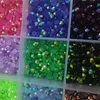 Decoraciones para uñas 24000 piezas 3 mm Resina Diamantes de imitación no fijos 24 * 1000 Mix Jelly Colorful Nail Art FlatBack Glitters Gems Stones En caja de 24 Girds * 230214