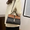 Borse da sera Modello coccodrillo per donna Borsa a tracolla in vera pelle di lusso per pendolari Borsa a tracolla con cinturino alla moda Borse di alta qualità