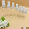 Perfume Bottle 10 20 30 50 60 80 100Ml Plastic Pet Spray Skin Care Set Package Alcohol Bottles Drop Delivery Health Beauty Fragrance Dhsv2