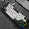 Keyboard Gaming Prowrzysta mechaniczna klawiatura akcesoria do gry K620 Klawiatura typ-C RGB Kolorowe światło Hotswap Home Office komputer T230215