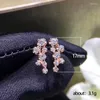 Stud Earrings Paired Female With Small Round Cubic Zirconia Simple Versatile Ear Accessories Good Quality Fashion Jewelry 2023
