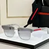 نصف الإطار نظارة شمسية الرجال نساء نظارات شمسية للأزياء الرجعية نظارات مخصصة spr08x العلامة التجارية العدسة العدسة المعدنية
