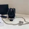 Designers midjekedja bälten handväska mode mini mynt väskor avslappnad klassisk brevbälte plånbok kedja messenger väskor modetillbehör