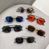 Sunglasses 2022 Korean Sunglasses for Women Metal Frame Shades for Men Sunglass s Sun Glasses UV400 Eyewear G230214