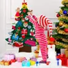 Dekoracje świąteczne DIY Świąteczne Feel Tree Merry for Home 2023 Cristmas Ornament Xmas Gifts Santa Claus Rok