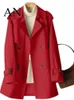 Mulheres Trench Coats Windbreaker Feminino Comprimento Médio Versátil Primavera e Outono Coreano Cintura Jaqueta Trench Coat para Mulheres Casaco 230215