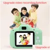 Keepsakes Xmas For Kids Camera Children Mini Digital Cute Cartoon Cam 1p 8mp SLR Toys Birthday Gift 2 Inch Sn Drop Delivery Baby Mate Dhicy