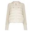 Women's Vests ODN Set FW Womens Short 90 White Duck Down Coat med Hat 230215