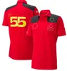 F1 racing polo suit 2023 printemps et automne nouvelle chemise à manches courtes à capuche personnalisée avec le même style