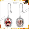 قبعات التخرج DIY المعلقات Photo Tassel Charm Screatermative Memorial Pendant مع سلسلة