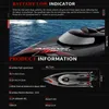 Barche elettriche / RC WLtoys WL916 RC Boat 55KM / H Brushless 2.4G Radio Elettrico ad alta velocità Super Racing Modello di barca Motoscafo d'acqua Regali per bambini Giocattoli RC 230214