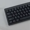 Keyboard 129 Klucze GMK WOB Keycaps Profil Cherry Minimalist Minimalist Black Keycap PBT Dye Sublimation Mechanical Keyboard Keycap MX SWITC T230215