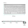 Claviers Clavier Bluetooth ultra-mince de haute qualité Tablettes et smartphones muets Clavier sans fil IOS Android Windows T230215