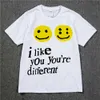 メンズTシャツ19SS CPFM XYZ TSHIRT GRAFFITI SMILE FACE CPFM.XYZ W.W.C.D私はあなたが好きです