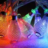 Strings HoneyFly 20 LEDs String Light Battery Operated Christmas Tree Garland Wedding Festival Home Decoration Hollow Pendant