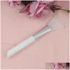 عناصر أخرى 2021 New DIY Sile Facial Making Bowl with Stick Prush Spoon Cosmetic Tools Mask Tool Beauty Tool محلية الصنع تسليم DHKQF