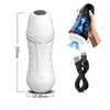 Jouet sexuel masseur Rechargeable Vaginal silencieux, entraîneur de serrage de la chatte pour hommes, masturbateur, jouet de succion, vibrateur pour femmes, équipement clitoridien