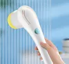 Brosse de nettoyage électrique de nettoyage multifonctionnelle 5 lave-vaisselle domestique de cuisine portable, brosse à pot,