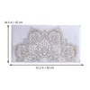 Fonds d'écran mur Mandala papier peint décalcomanies maison autocollant gris papier bordure Stickpeel