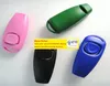 Partihandel Pet Click Trainer Dog Training Clicker Whistle Combination Trainer Repeller Aid