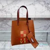 Designer shoulder bag Mommy Tote Printing 1412 handbag composite bag with coin purse Leisure shopping bag