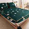 Protège-matelas Épaissir Couvre-matelas matelassé Lit King Queen Drap-housse Surmatelas antibactérien Surmatelas perméable à l'air AUCUN taie d'oreiller 230214