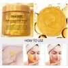 Crystal Collagen Gold Masque facial pour femme 24K Gold Collagen Peel Off Masque facial 250g Visage Peau Hydratant Masque raffermissant Crème