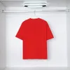 Camiseta masculina camisetas de camisetas masculinas cartas impressas de algodão redondo de pescoço redondo de manga curta