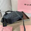 Sac à bandoulière de créateur de luxe Miui Matelasse sacs à main de bowling Sacs d'embrayage pour femmes Sacs à main en cuir véritable pour hommes avec poignée supérieure Fermeture à glissière fourre-tout fourre-tout pochette sac à main de voyage