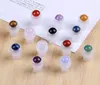 Storage Bottles Natural Gemstone Roller Ball For 5ml 10ml THICK Essential Oil Perfumes Liquids Bottle Roll On SN744