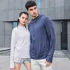 屋外TシャツメンズウィンドブレーカーUVフィッシングジャケット女性防水性コートサンプロテクションシャツクイックドライサイクリングジャージ狩りJ230214