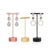Sieradendozen sieraden display t bar oorbellen show stand plank metel ringhouder rack sieraden organisator home decoratie 230215