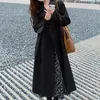 Women's Trench Coats Woman Long Trench Coat Fashion Korean Streetwear Luxusy Loose Cloak Casual Elegant Thin Autumn Women's Windbreaker Coat 230215