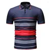 Polos pour hommes mode polos 2023 pour hommes décontracté marque vêtements affaires mâle respirant hommes été Para Hombre M-3XL