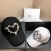 Ball Caps Heart Diamond Women Women Baseball Hat Hat Tice