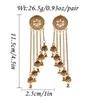 Dangle Earrings Chandelier 2023 India Vintage Bell Beads for Women Baroque Bohemian Long Jewelry Brincos