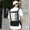 Outdoor Bags Women Tactical Hip Hop Streetwear Functional Chest Vest Rig Waist Bag Men Oxford Fanny Pack Black Adjustable